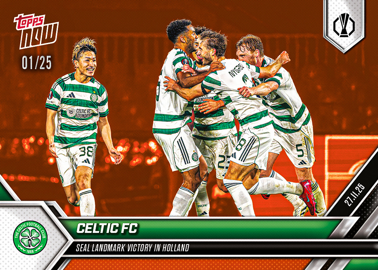 Celtic FC - 2025-26 UEL Topps NOW - Card 9 - PR: 164 - Image 5