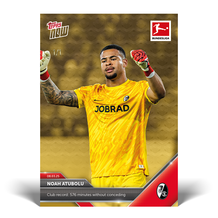 Noah Atubolu - 2024-25 Bundesliga Topps NOW Card 140 - PR: 96 - Image 3