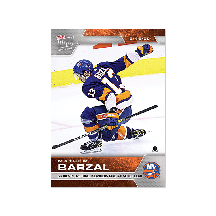 NHL TOPPS NOW 15-Sticker Pack - Stickers SCP57 - SCP71 - Print Run: 154 - Image 2
