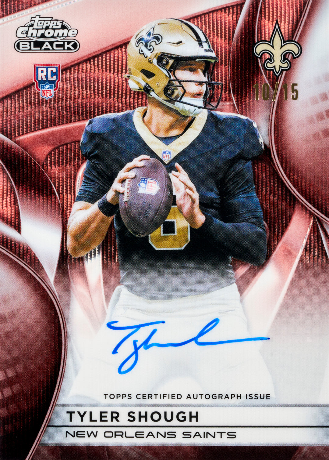 2025 Topps Chrome Black Football - Hobby Box - Sealed Case - Image 8