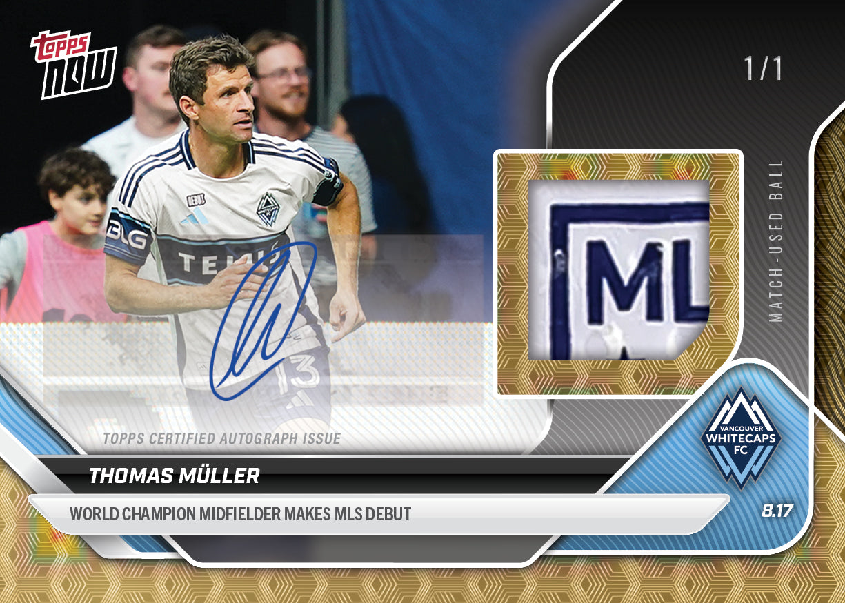 Thomas Müller - 2025 MLS Topps NOW - Card 79 - LOOK FOR RELICS & AUTO-RELICS - PR: 1645 - Image 2