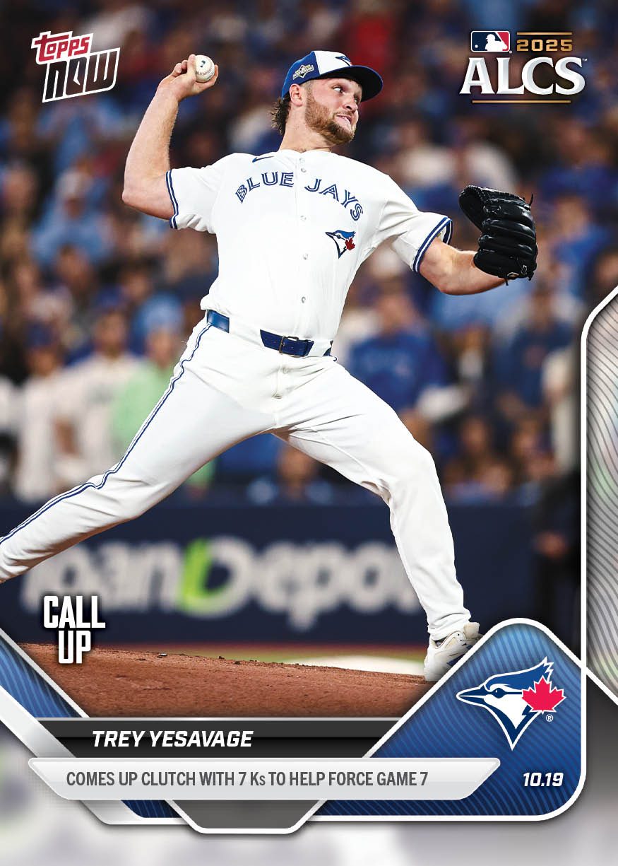 Trey Yesavage - 2025 MLB Topps NOW - Card 887 - PR: 1573
