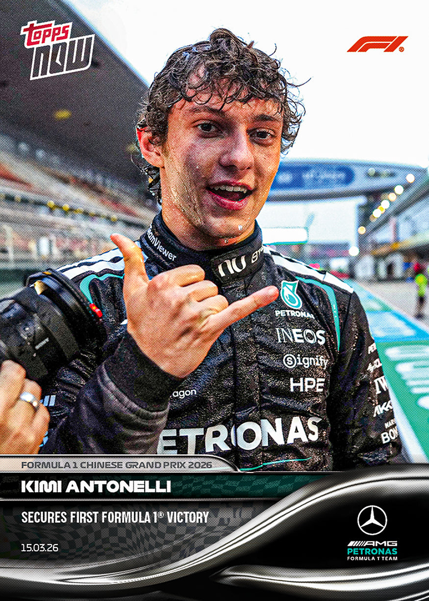 Kimi Antonelli - 2026 Formula 1 Topps NOW - Card 18 - PR: 28723 - Image 3