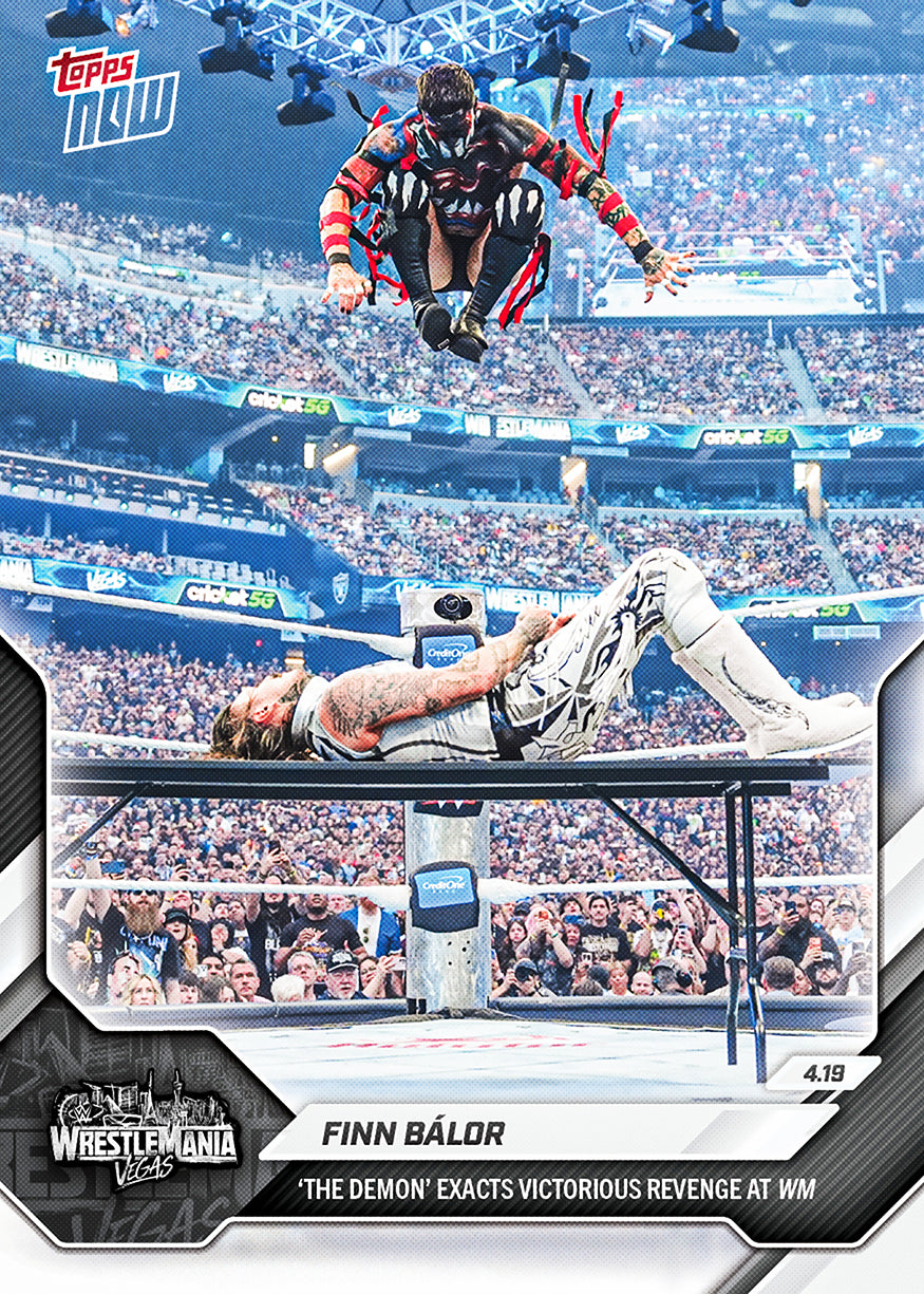 Finn Bálor - 2026 WWE Topps NOW - Card 48 - PR: 2113
