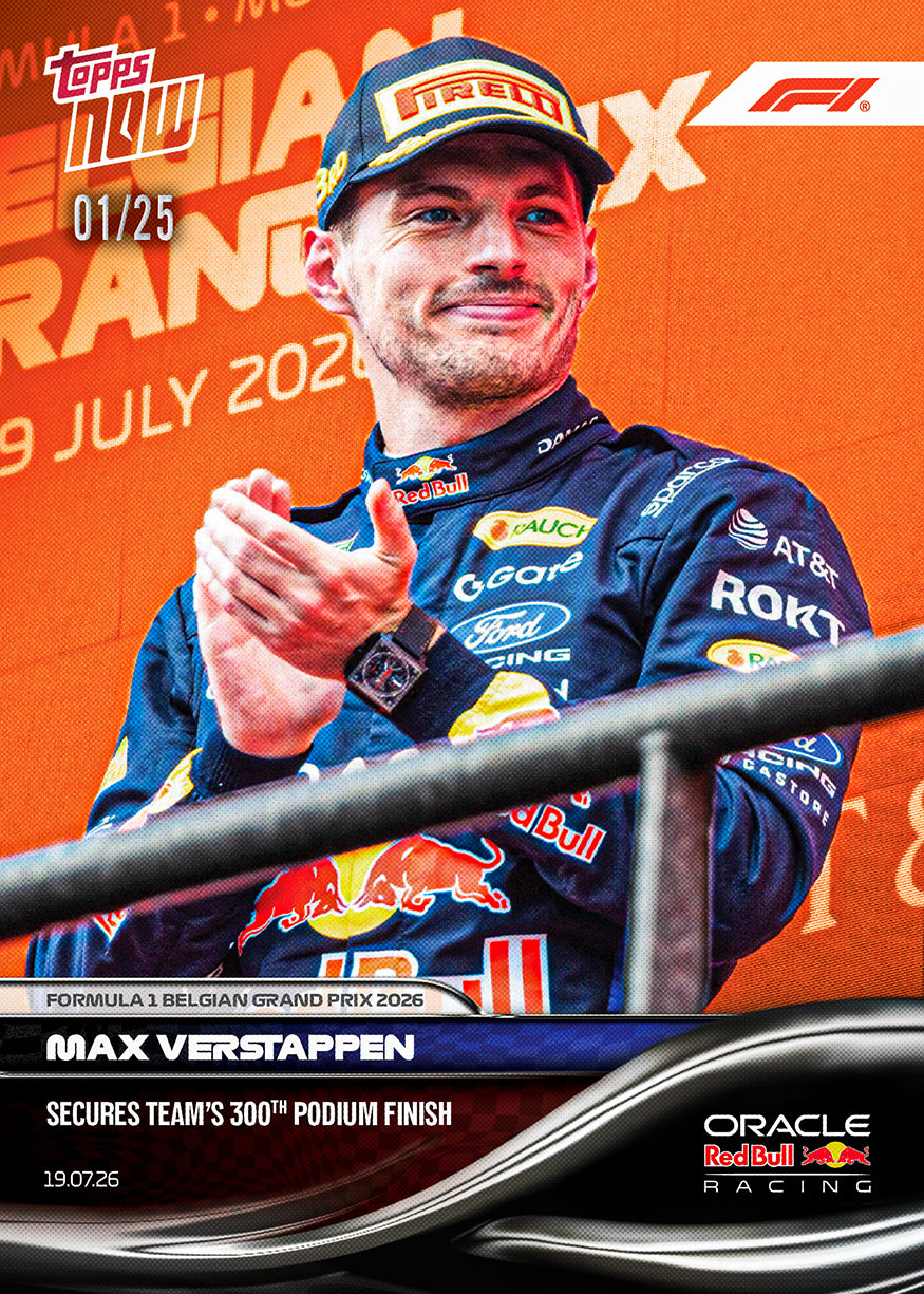 Max Verstappen - 2026 Formula 1 Topps NOW - Card 49 - PR: 3831 - Image 5