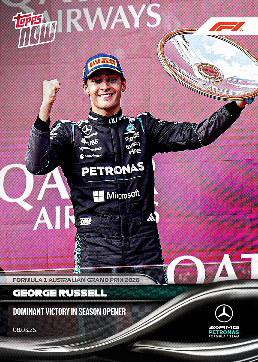 George Russell - 2026 Formula 1 Topps NOW - Card 14 - PR: 5007 - Image 2