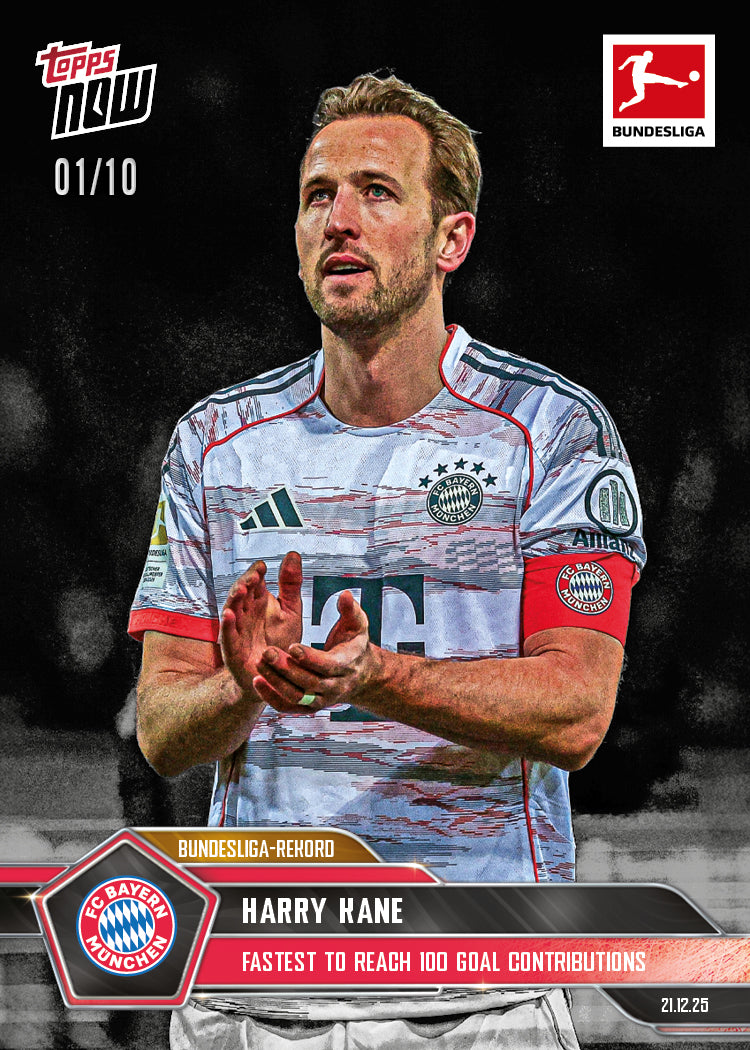 Harry Kane - 2025-26 Bundesliga Topps NOW - Card 89 - PR: 1000 - Image 4