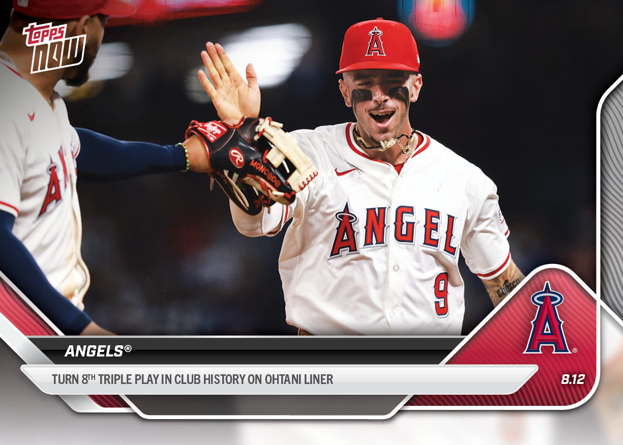 Angels - 2025 MLB Topps NOW - Card 552 - PR: 908