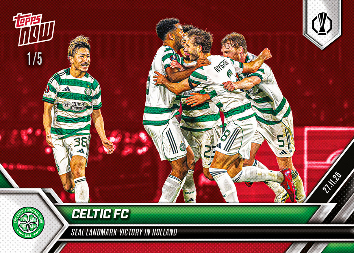 Celtic FC - 2025-26 UEL Topps NOW - Card 9 - PR: 164 - Image 3