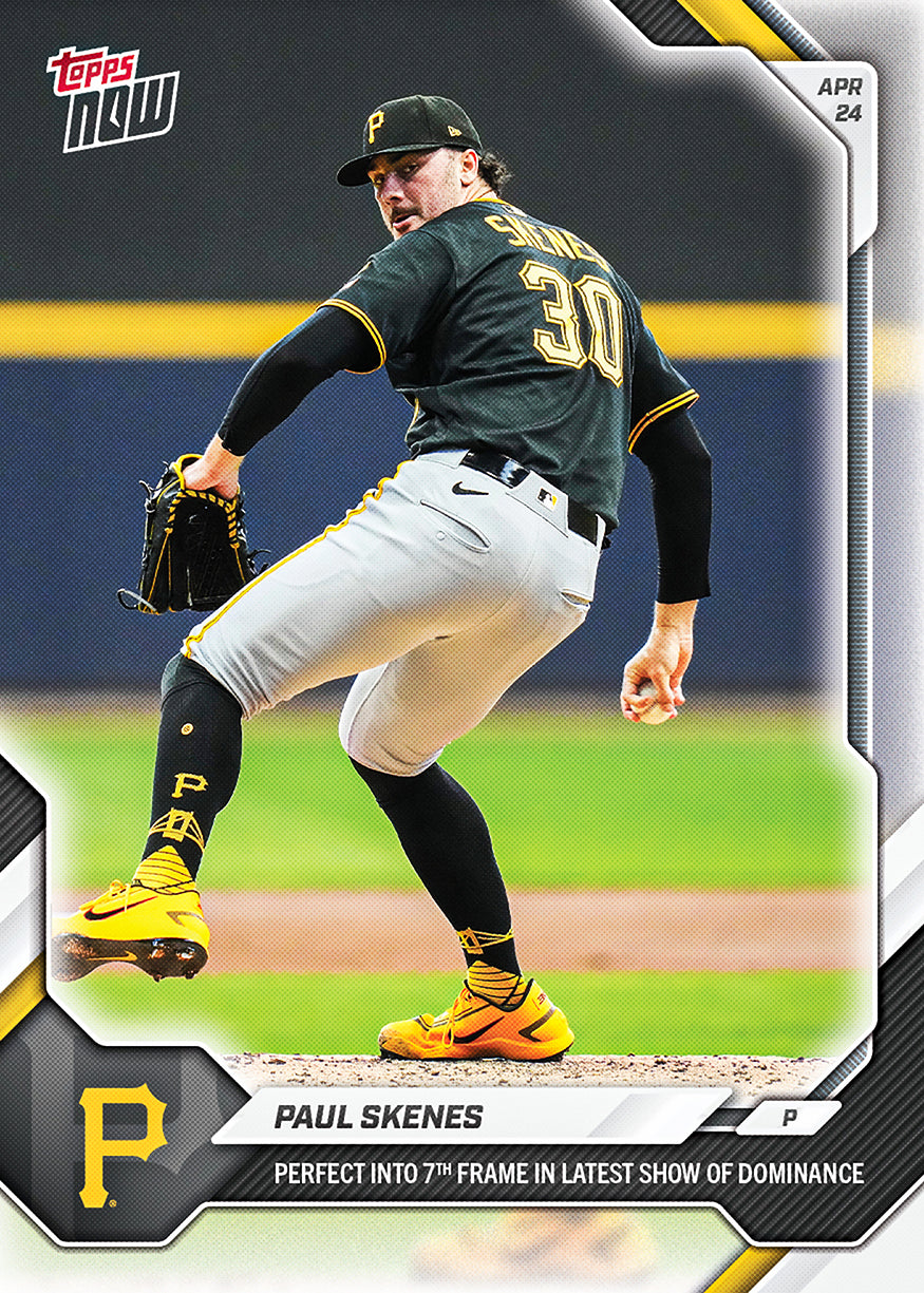 Paul Skenes - 2026 MLB Topps NOW - Card 116 - PR: 2034