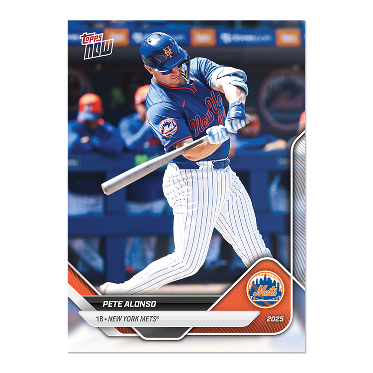 2025 New York Mets MLB Topps NOW Road To Opening Day 11-Card Team Set - PR: 1088 - Image 3