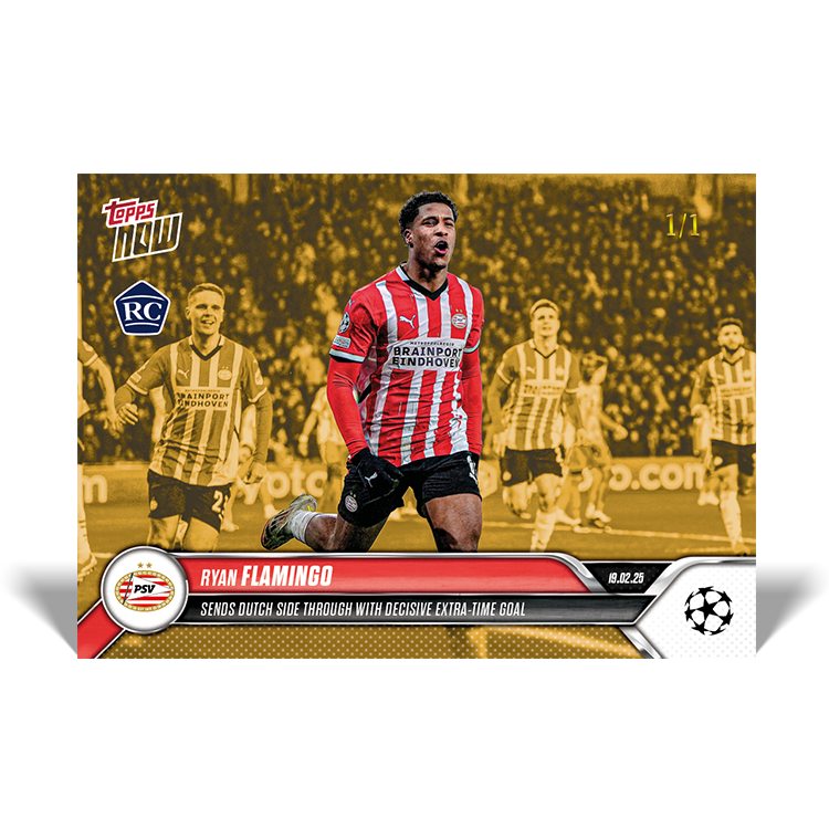 Ryan Flamingo - 2024-25 UCL Topps NOW - Card 109 - PR: 140 - Image 3