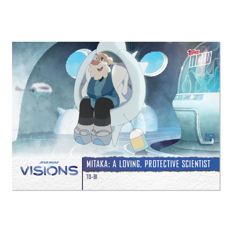 2021 Star Wars Visions TOPPS NOW - 5-Card Pack - T0-B1 - PR: 517 - Image 4