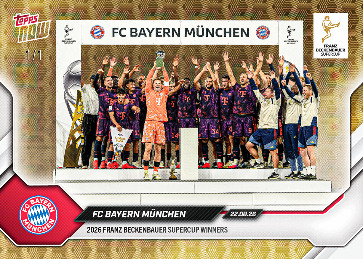 FC Bayern München - 2026-27 Bundesliga Topps NOW - Card 1 - PR: 1164 - Image 2