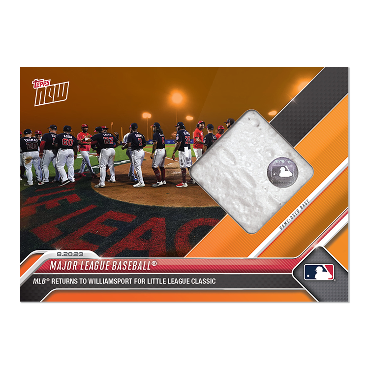Game-used Base Relic # to 99 or Lower - Major League Baseball - 2023 MLB TOPPS NOW Card 741 - Image 7