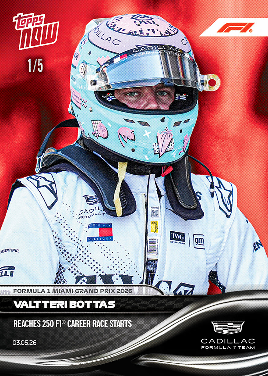 Valtteri Bottas - 2026 Formula 1 Topps NOW - Card 24 - PR: 3387 - Image 5