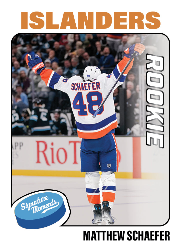 Matthew Schaefer - 2025-26 NHL Topps NOW - Sticker # 37 Pack - PR: 2130 - Image 2