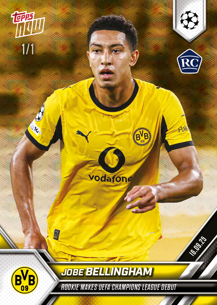 Jobe Bellingham - 2025-26 UCL Topps NOW Card 12 - PR: 1460 - Image 2