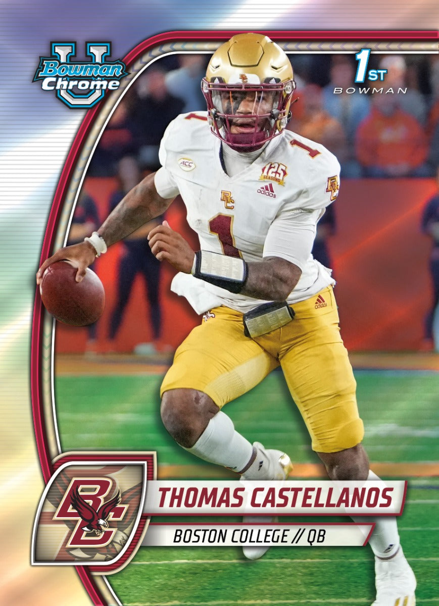 2024 Bowman University Chrome Football - Mega Box - Sealed Case - Image 8