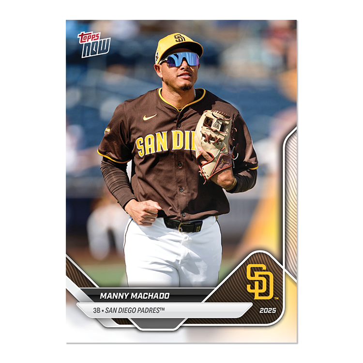 2025 San Diego Padres MLB Topps NOW Road To Opening Day 11-Card Team Set - PR: 709 - Image 2