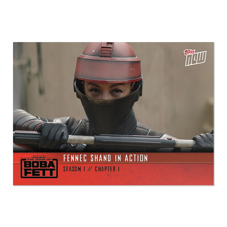 2022 Star Wars TOPPS NOW - 5-Card Pack - Book of Boba Fett Chapter 1 - PR: 2623 - Image 9