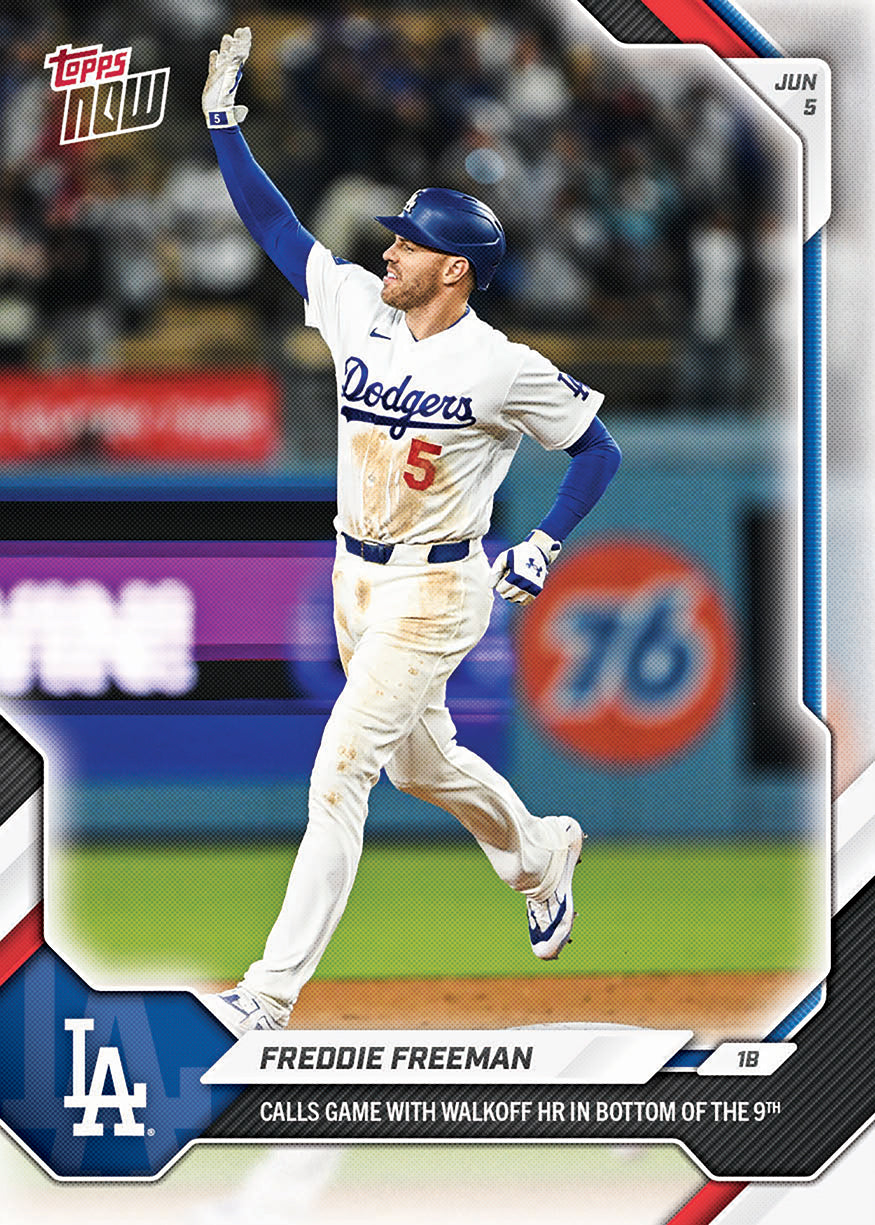 Freddie Freeman - 2026 MLB Topps NOW - Card 293 - PR: 1374