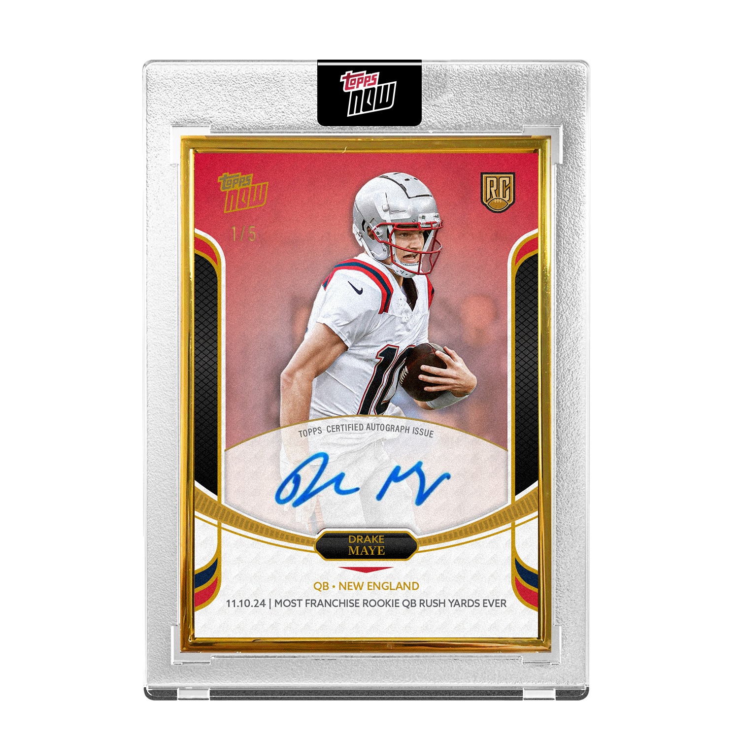 2024 Topps NOW Football Rookie Campaign - Quarterbacks - Image 8