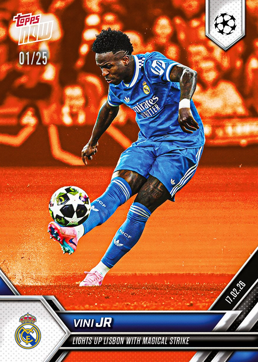 Vini Jr - 2025-26 UCL Topps NOW - Card 88 - PR: 816 - Image 5