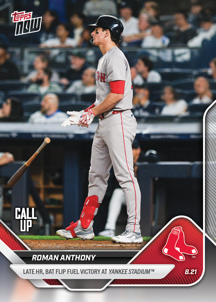 Roman Anthony - 2025 MLB Topps NOW - Card 591 - PR: 4917 - Image 2