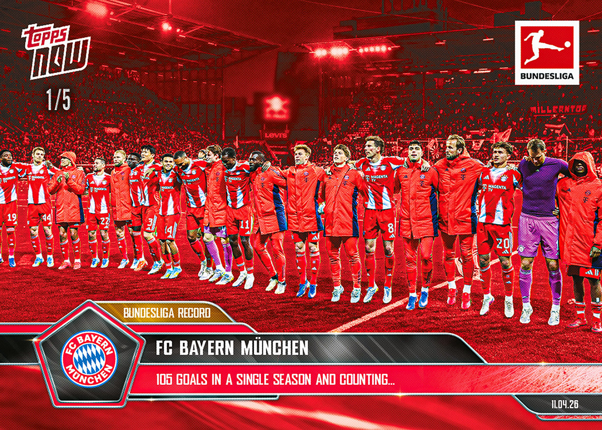 FC Bayern München - 2025-26 Bundesliga Topps NOW - Card 166 - PR: 1265 - Image 3