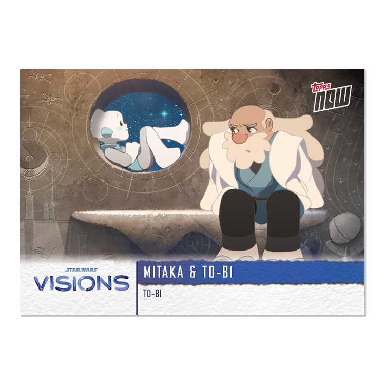 2021 Star Wars Visions TOPPS NOW - 5-Card Pack - T0-B1 - PR: 517 - Image 5