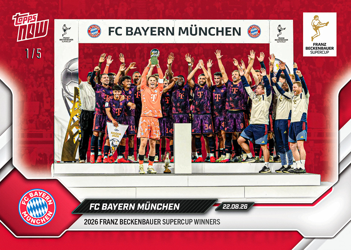 FC Bayern München - 2026-27 Bundesliga Topps NOW - Card 1 - PR: 1164 - Image 3
