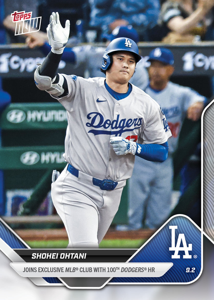 Shohei Ohtani - 2025 MLB Topps NOW - Card 650 - PR: 8369 - Image 2