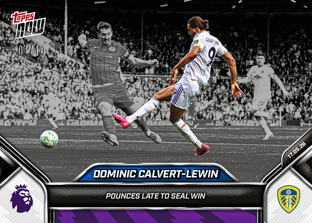 Dominic Calvert-Lewin - 2025-26 Premier League Topps NOW - Card 195 - PR: 273 - Image 4