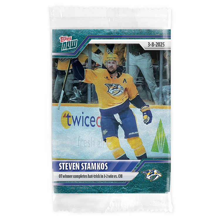 Steven Stamkos - 2024-25 NHL Topps NOW - Sticker # 129 Pack - PR: 185 - Image 3