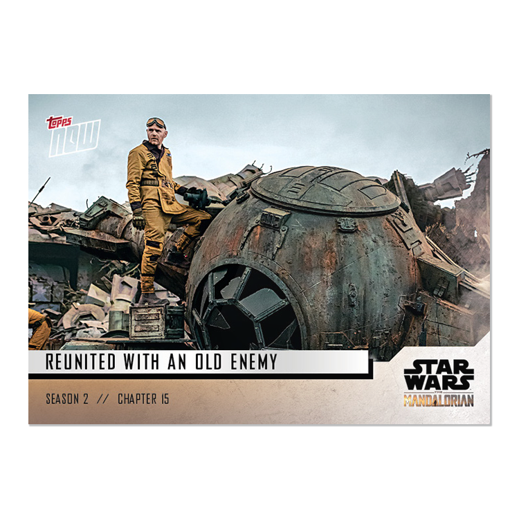 Alternative view of 2020 Star Wars: The Mandalorian TOPPS NOW 5-Card Pack - S2 : Chapter 15 - Print Run: 1582