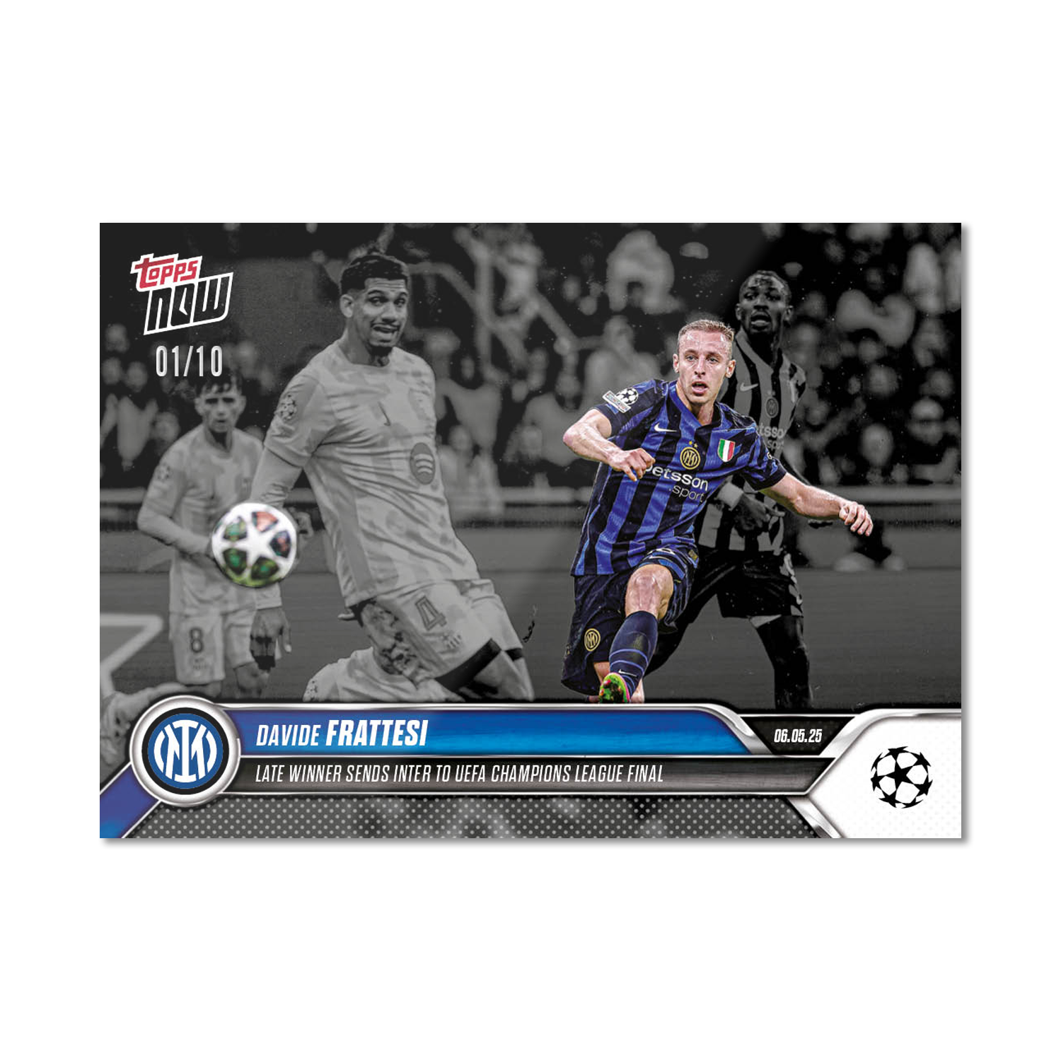 Davide Frattesi - 2024-25 UCL Topps NOW - Card 153 - Image 4