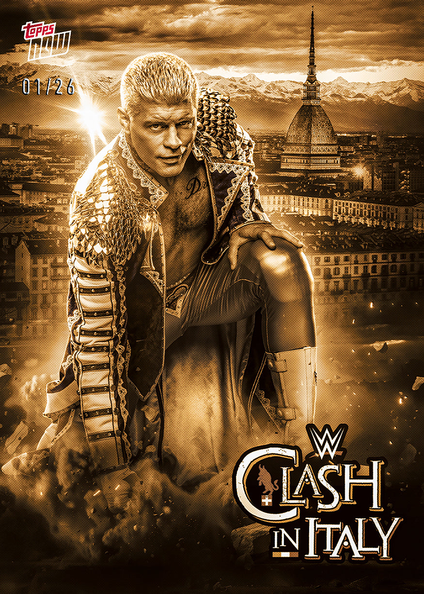 Clash in Italy - 2026 WWE Topps NOW - Card CITA - PR: 1194 - Image 2