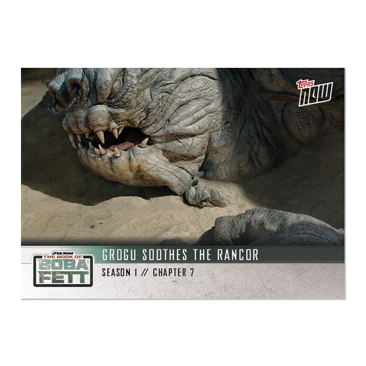 2022 Star Wars TOPPS NOW - 5-Card Pack - Book of Boba Fett Chapter 7 - PR: 1920 - Image 7