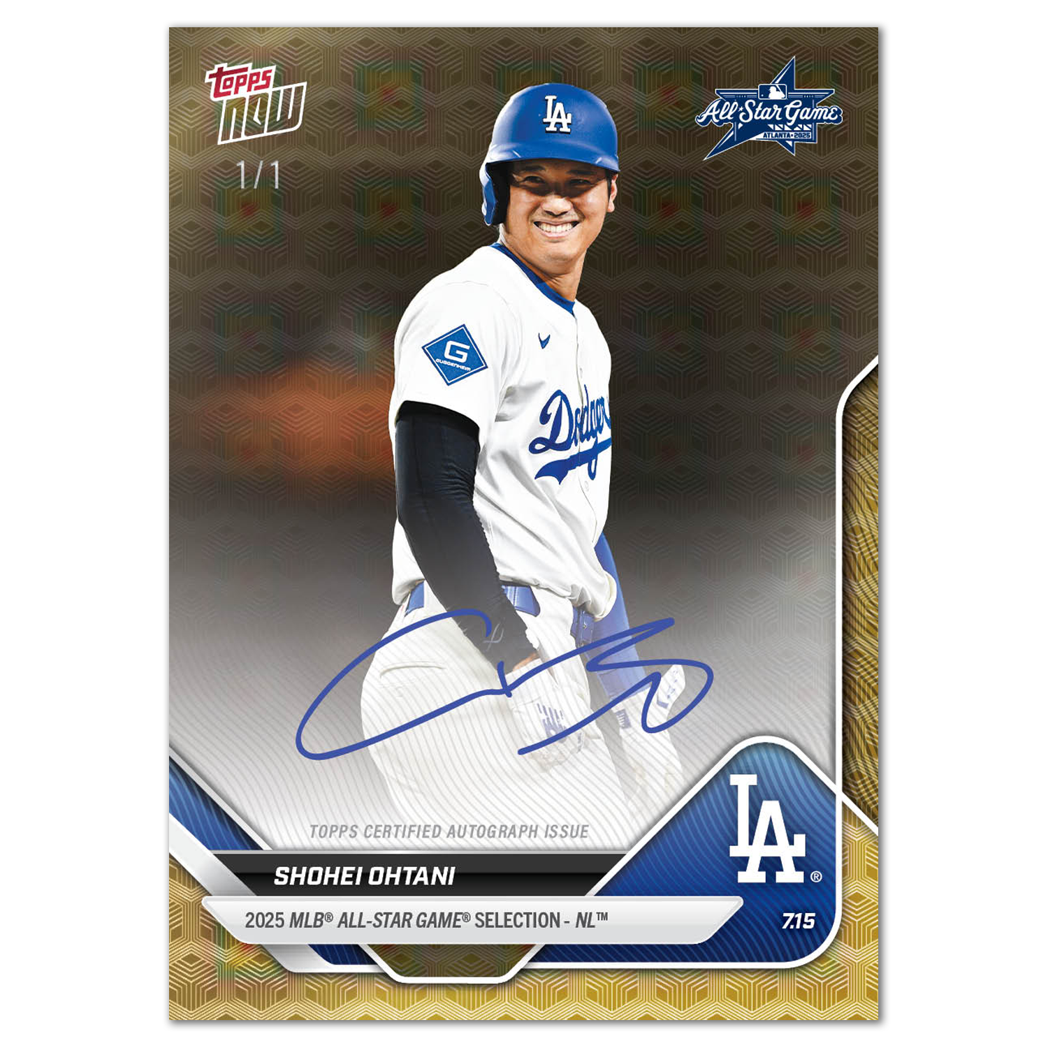 Alternative view of 2025 All-Star Game Set - MLB Topps NOW - 19 Card Set - PR: 14,521