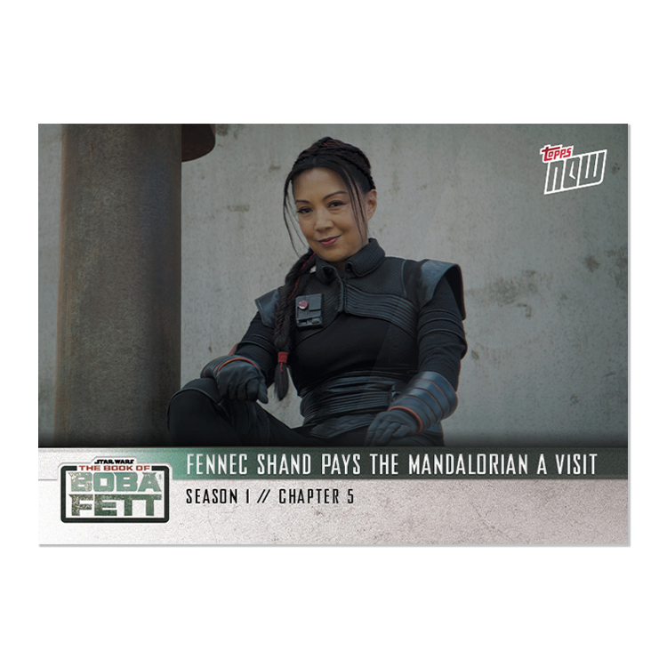 2022 Star Wars TOPPS NOW - 5-Card Pack - Book of Boba Fett Chapter 5 - PR: 1769 - Image 9