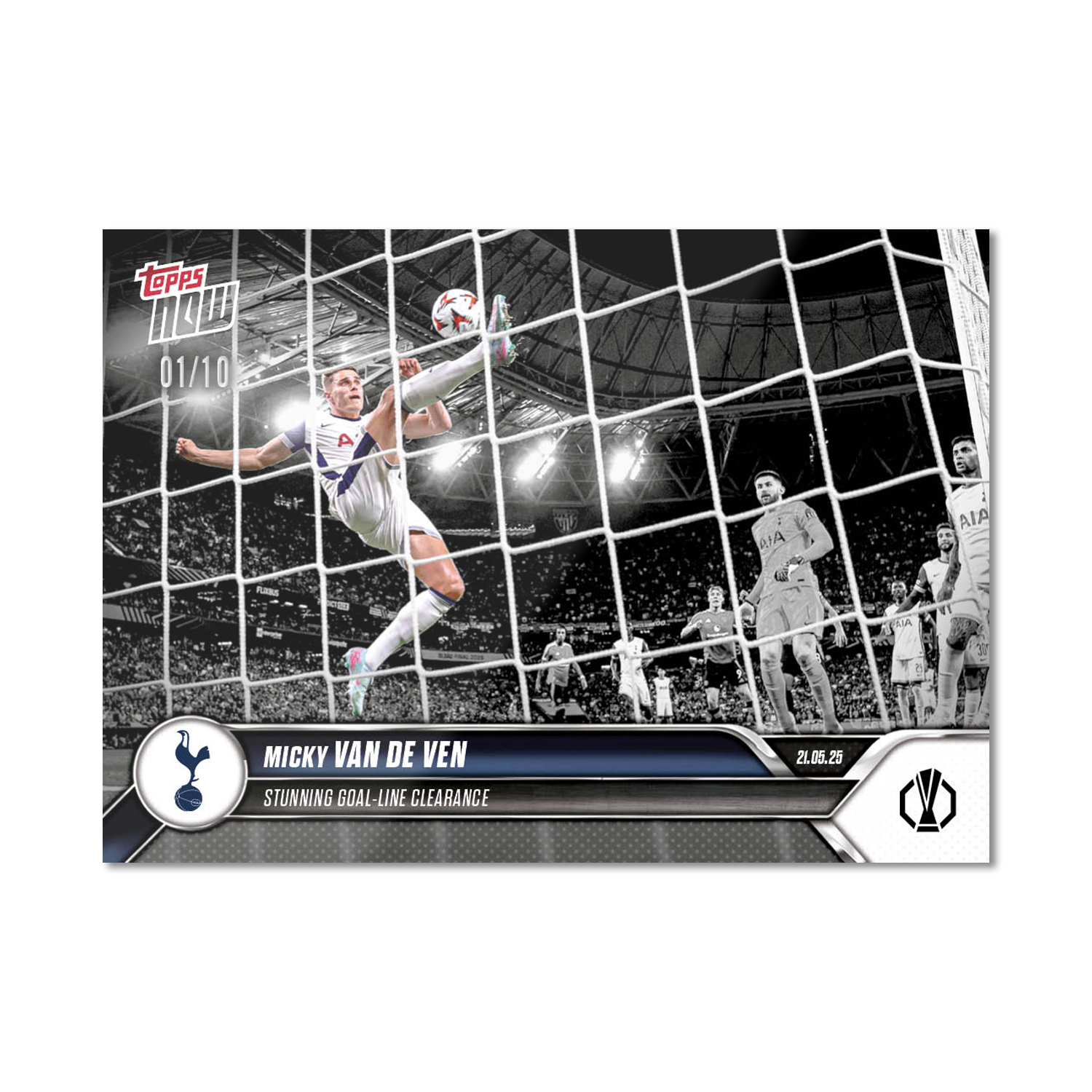 Micky van de Ven - 2024-25 UEL Topps NOW Card 37 - PR: 1820 - Image 4