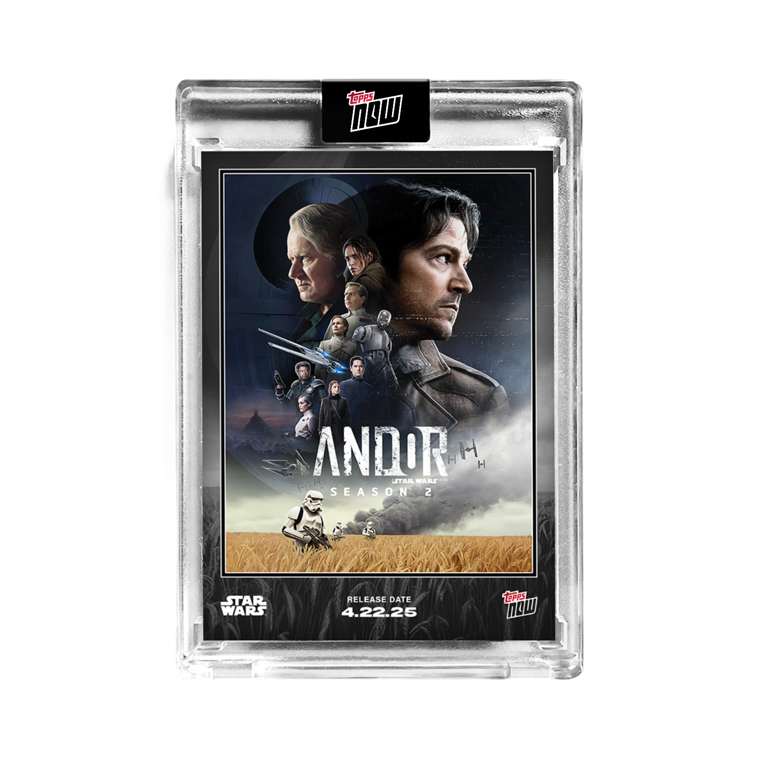 2025 Star Wars Topps NOW Andor Season 2 - LOOK FOR AUTO - PR: 5507 - Image 3