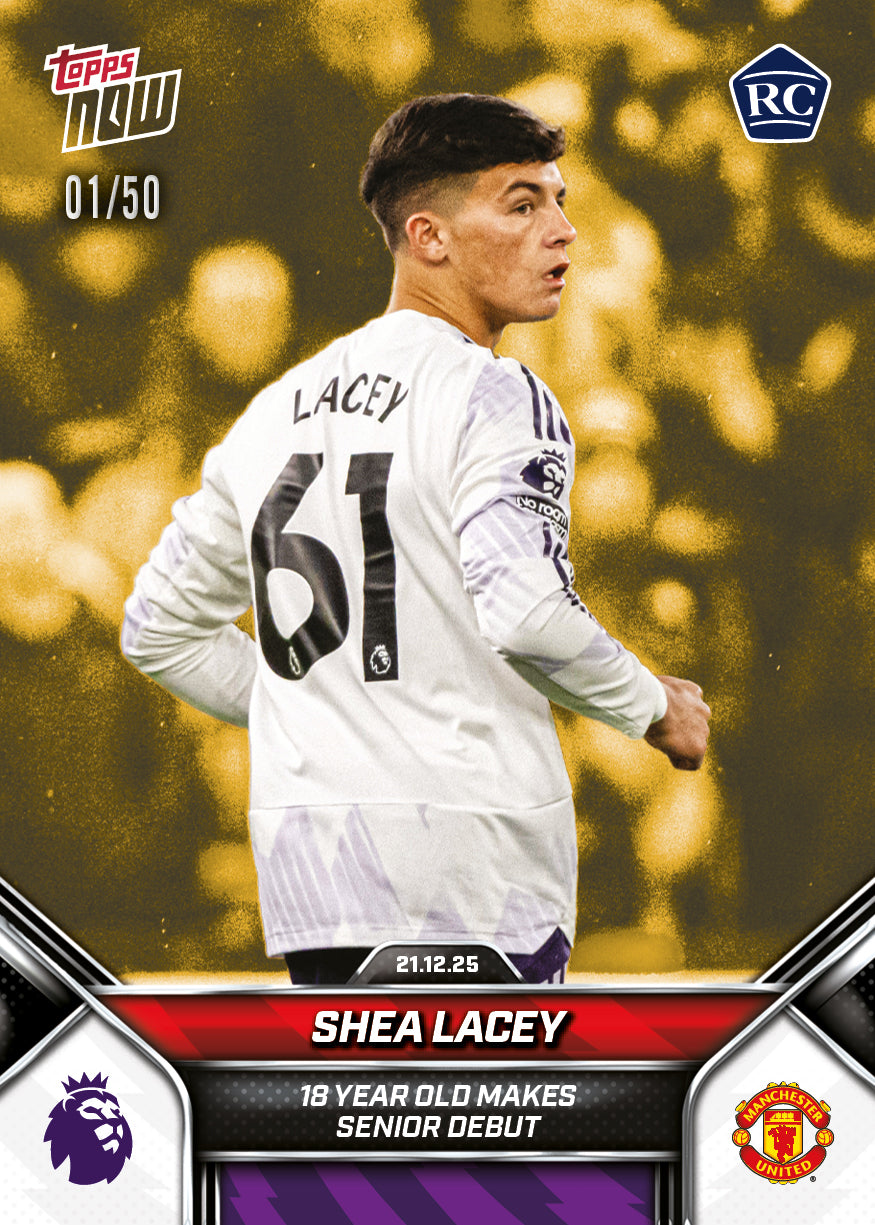 Shea Lacey - 2025-26 Premier League Topps NOW - Card 87 - PR: 2680 - Image 6