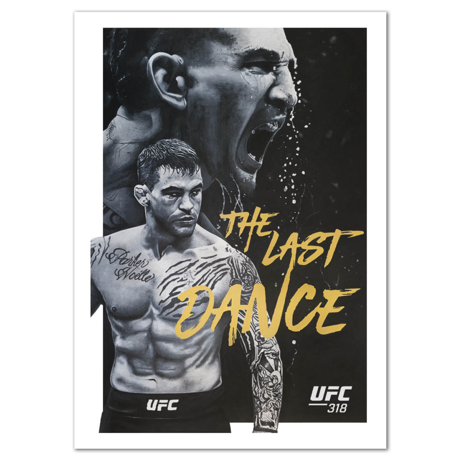 Max Holloway - 2025 UFC Topps NOW - Card 24 - LOOK FOR AUTOS - PR: 2783 - Image 3