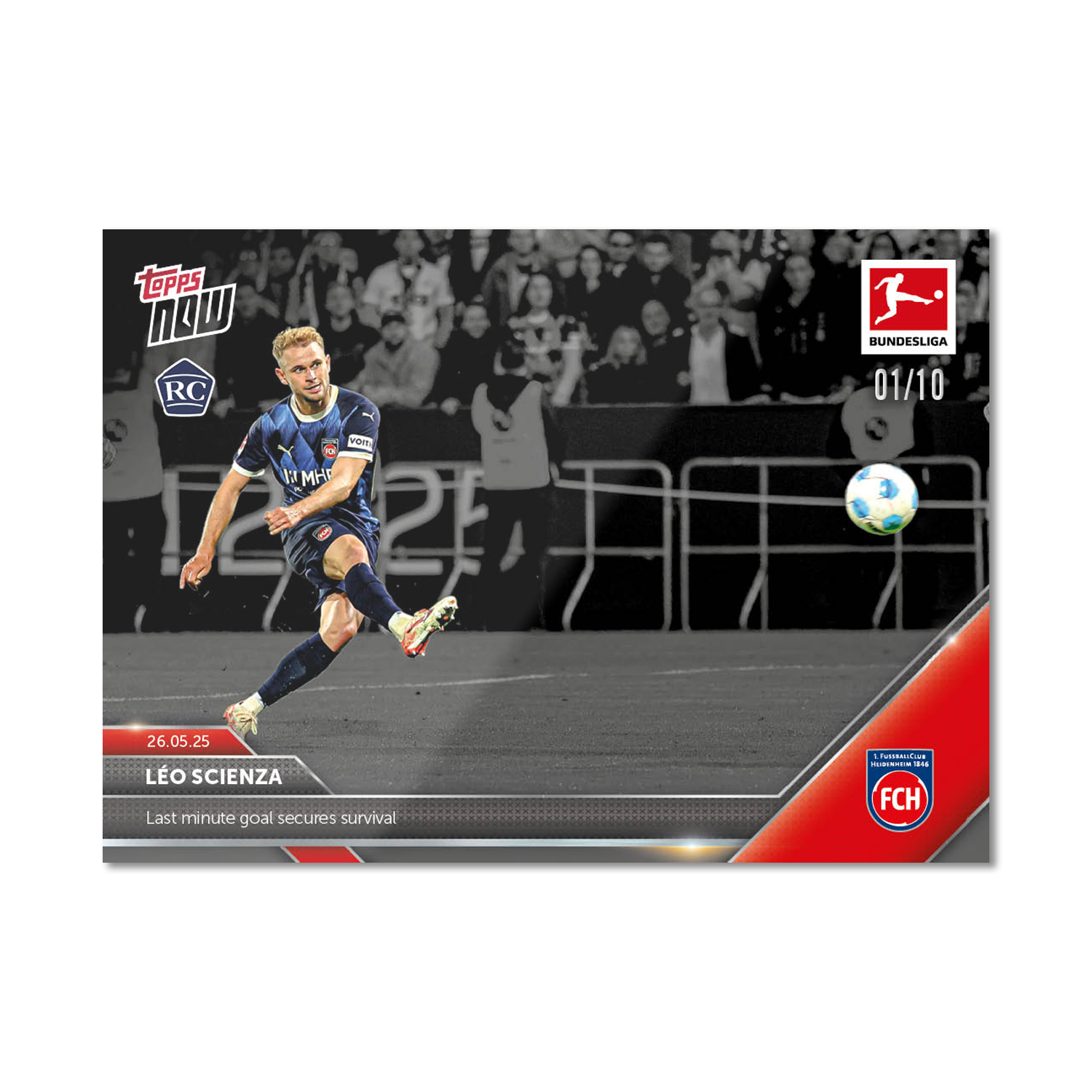 Léo Scienza - 2024-25 Bundesliga Topps NOW - Card 195 - PR: 146 - Image 4