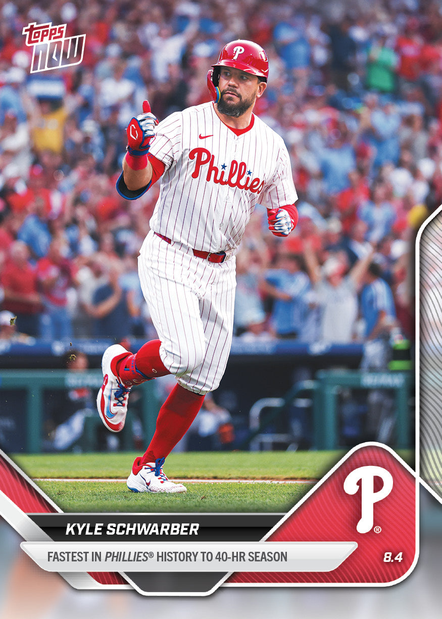 Kyle Schwarber - 2025 MLB Topps NOW - Card 515 - PR: 1761
