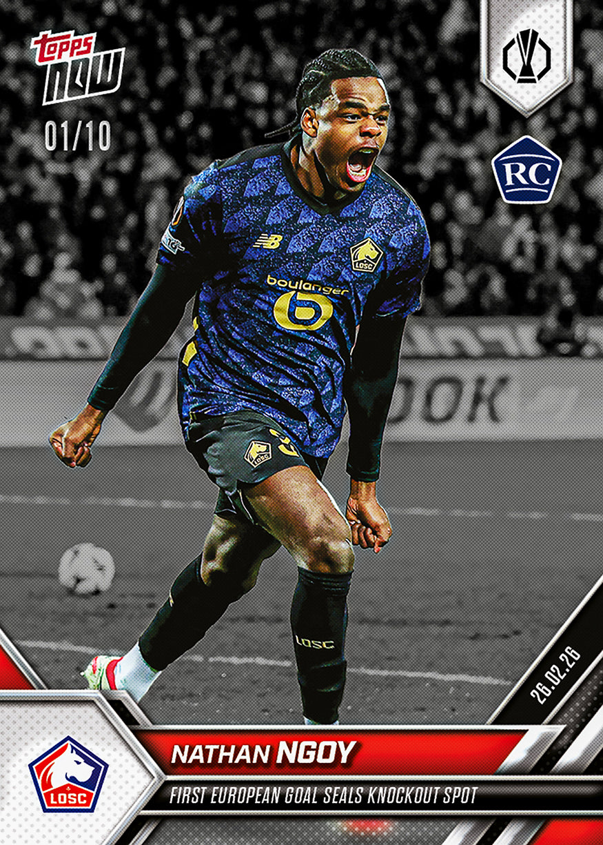 Nathan Ngoy - 2025-26 UEL Topps NOW - Card 21 - PR: 272 - Image 4