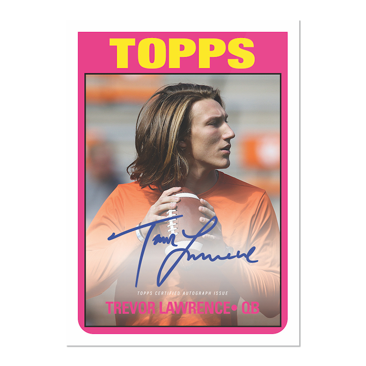 2021 Topps Trevor Lawrence - Online Exclusive - Image 8