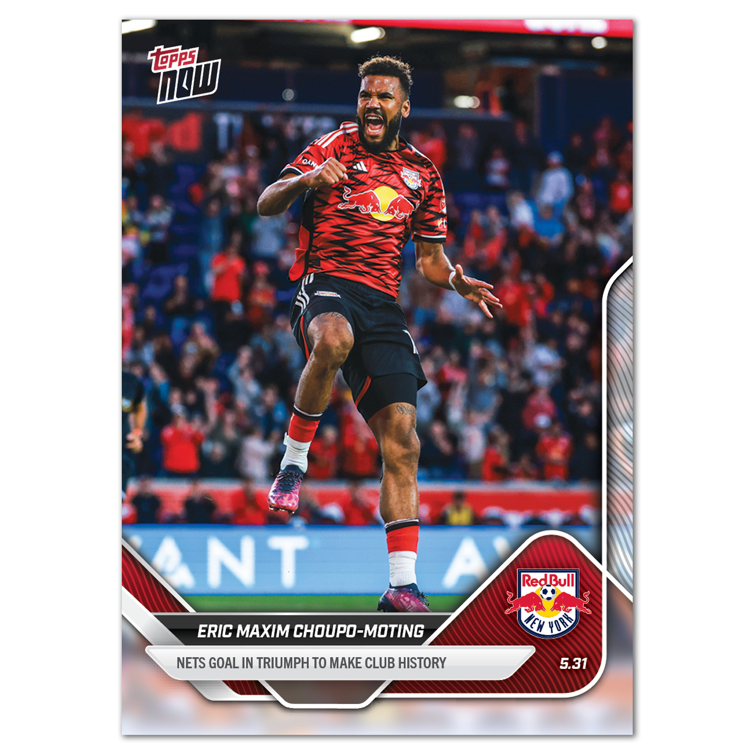 Eric Maxim Choupo-Moting - 2025 MLS Topps NOW - Card 48 - PR: 145